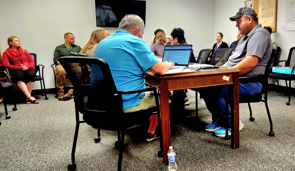 Personnel from Fort McCoy take part in June 2025 meeting of Monroe County Natural Resource, Extension Committee