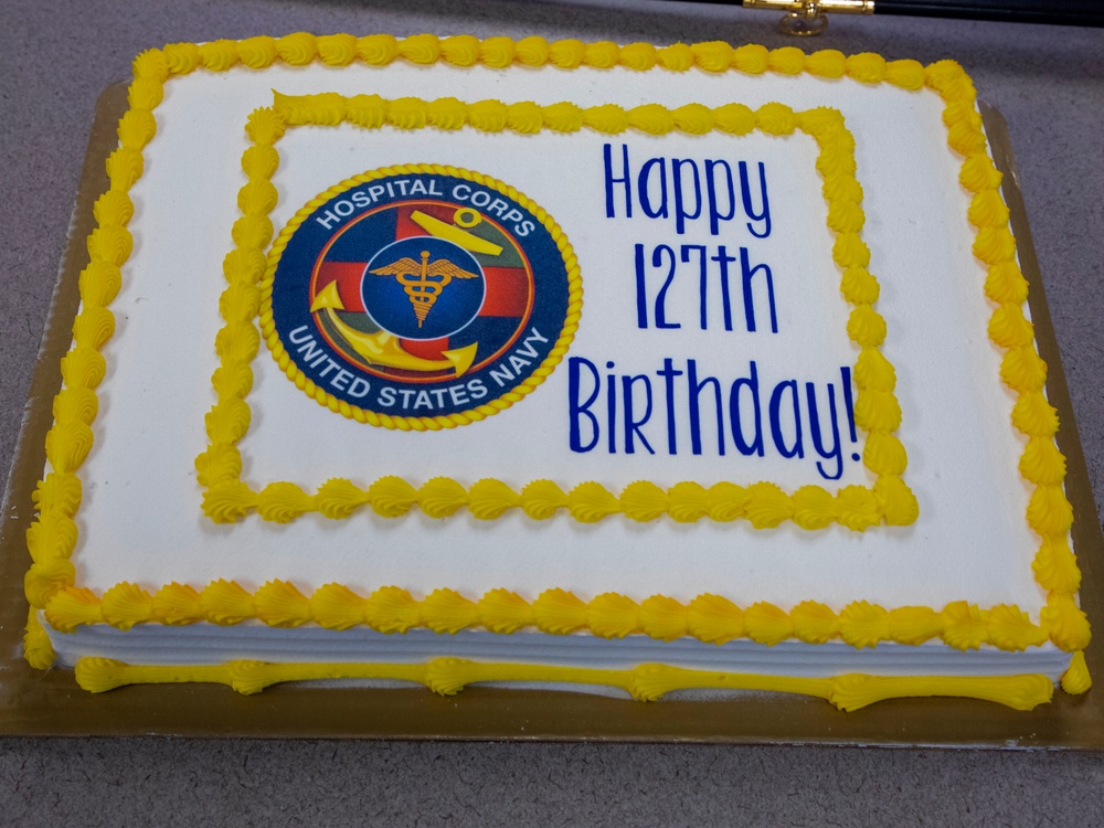 Navy and Marine Corps Force Health Protection Command Hosts a Cake Cutting Ceremony for the 127th Hospital Corpsman Birthday