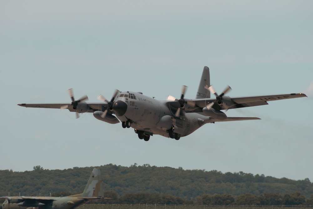 C-130H Hercules Engine Running Crew Change