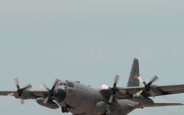 C-130H Hercules Engine Running Crew Change