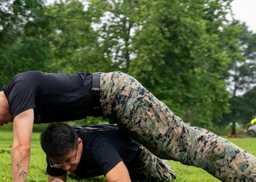 MCCYWG Marines Enhance Morale Through Combat Training