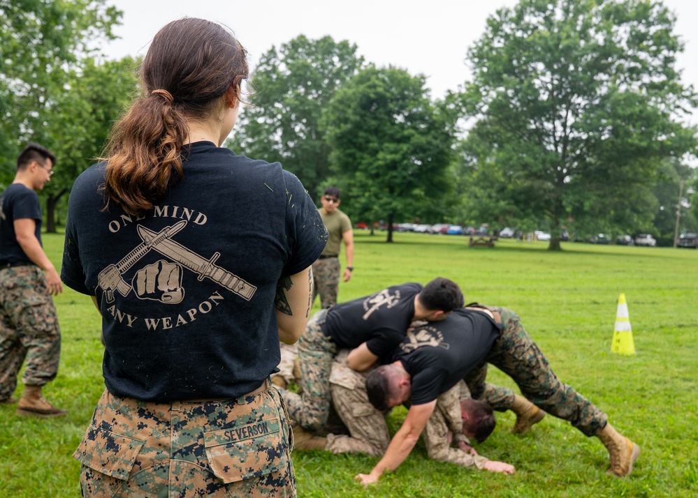MCCYWG Marines Enhance Morale Through Combat Training