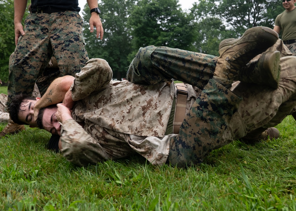 MCCYWG Marines Enhance Morale Through Combat Training