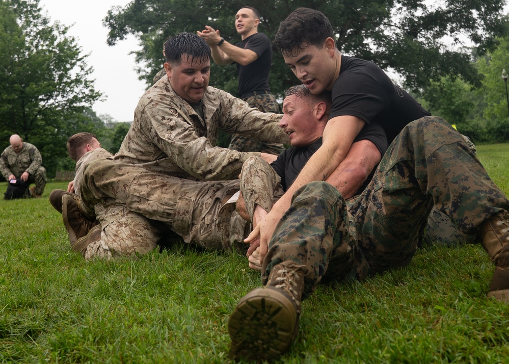 MCCYWG Marines Enhance Morale Through Combat Training