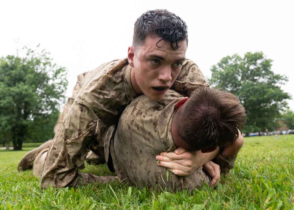 MCCYWG Marines Enhance Morale Through Combat Training