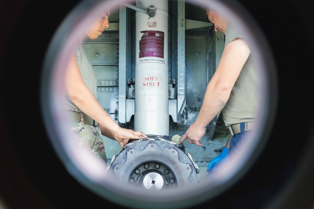 C130H Wheel and Tire Replacement