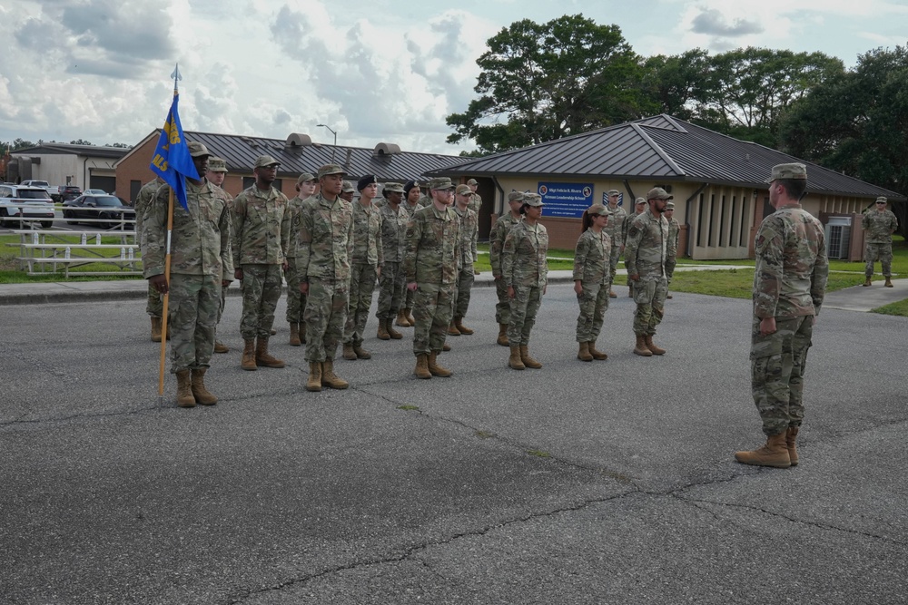 Robins Air Force Base Staff Sgt. Felicia R. Rivers ALS Class 25-D Retreat