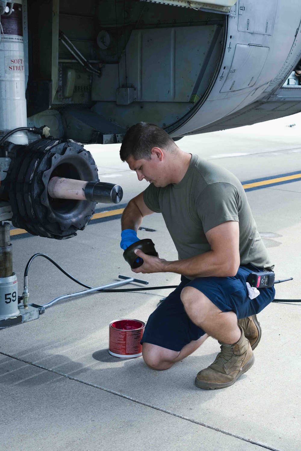 C130H Wheel and Tire Replacement