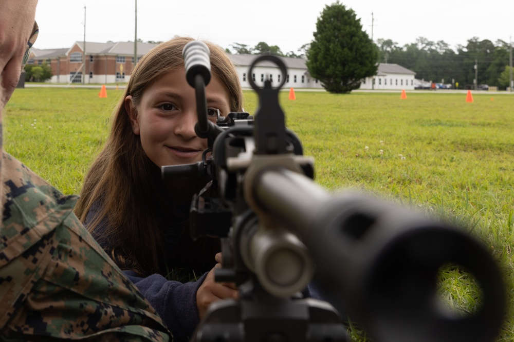 Marine Corps Combat Service Support Schools hosts Bring Your Child to Work Day