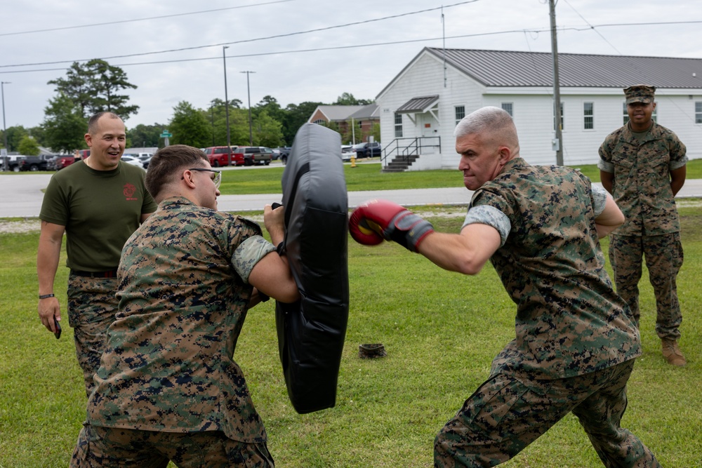 Marine Corps Combat Service Support Schools hosts Bring Your Child to Work Day