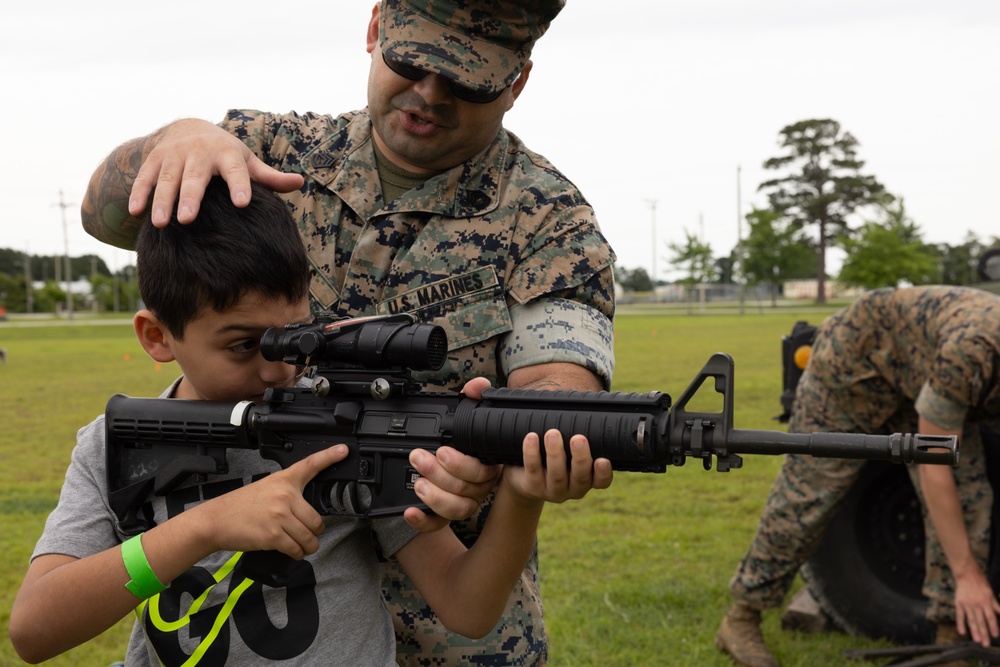 Marine Corps Combat Service Support Schools hosts Bring Your Child to Work Day