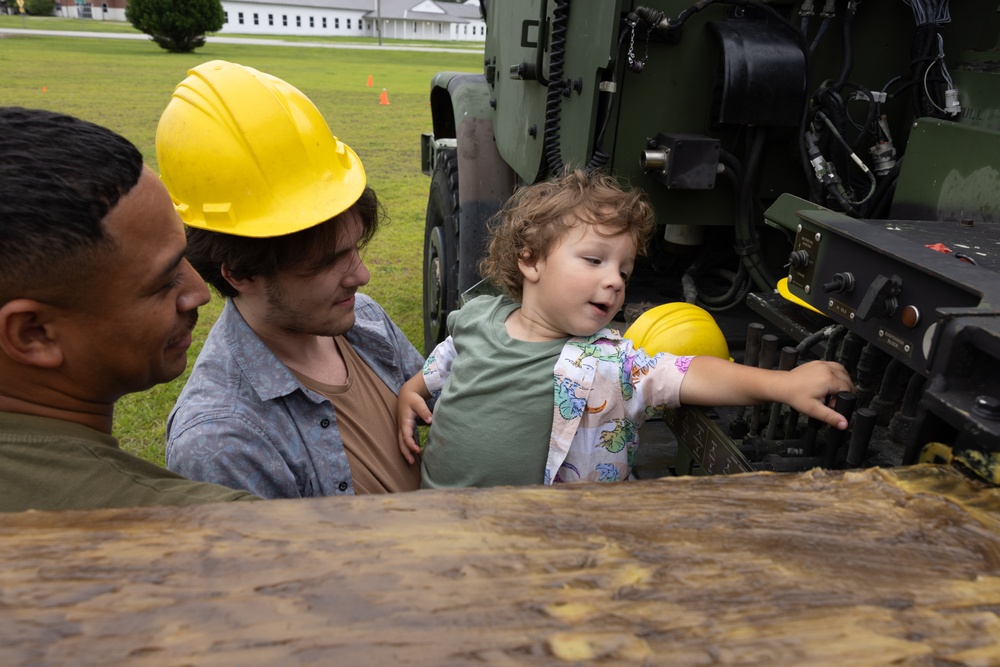 Marine Corps Combat Service Support Schools hosts Bring Your Child to Work Day
