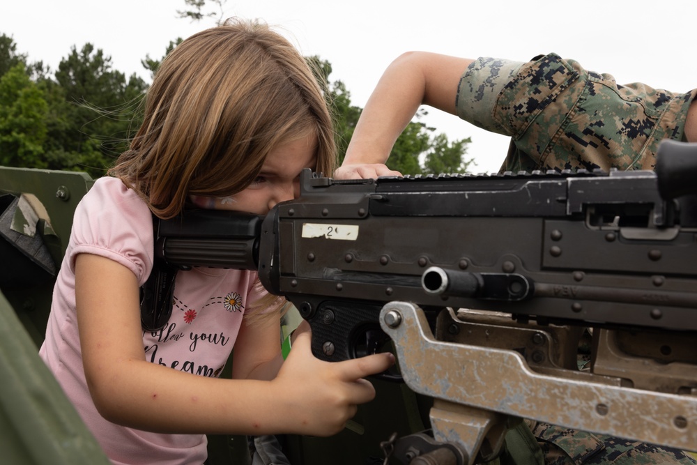 Marine Corps Combat Service Support Schools hosts Bring Your Child to Work Day
