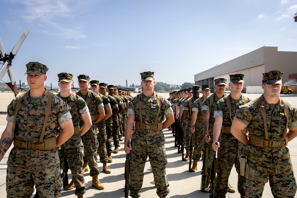 HMLA-267 Change of Command