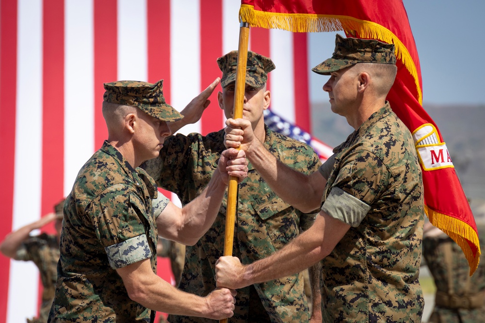 HMLA-267 Change of Command