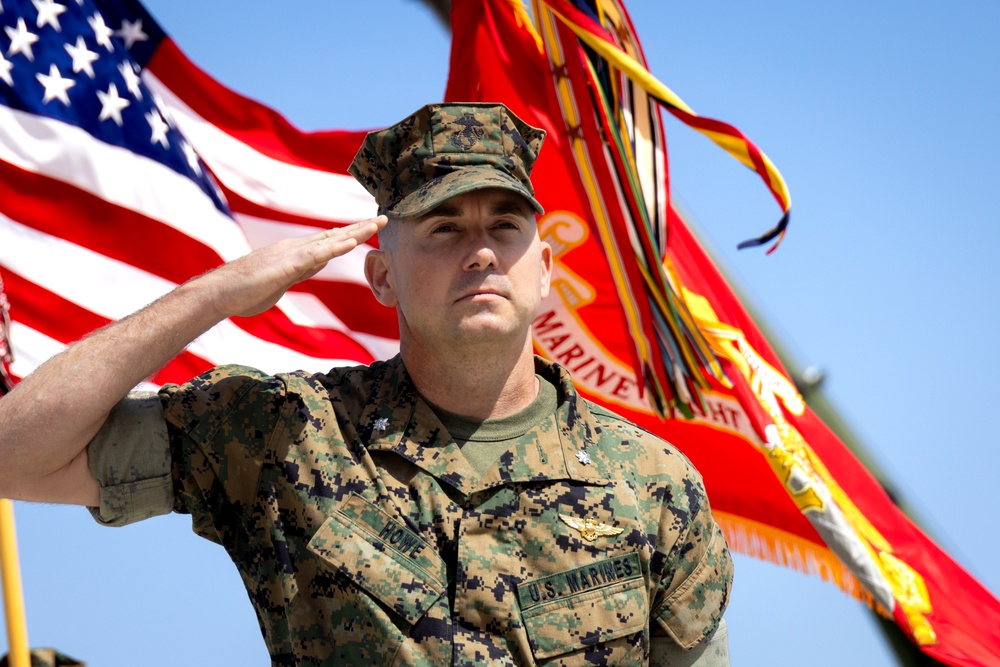 HMLA-267 Change of Command