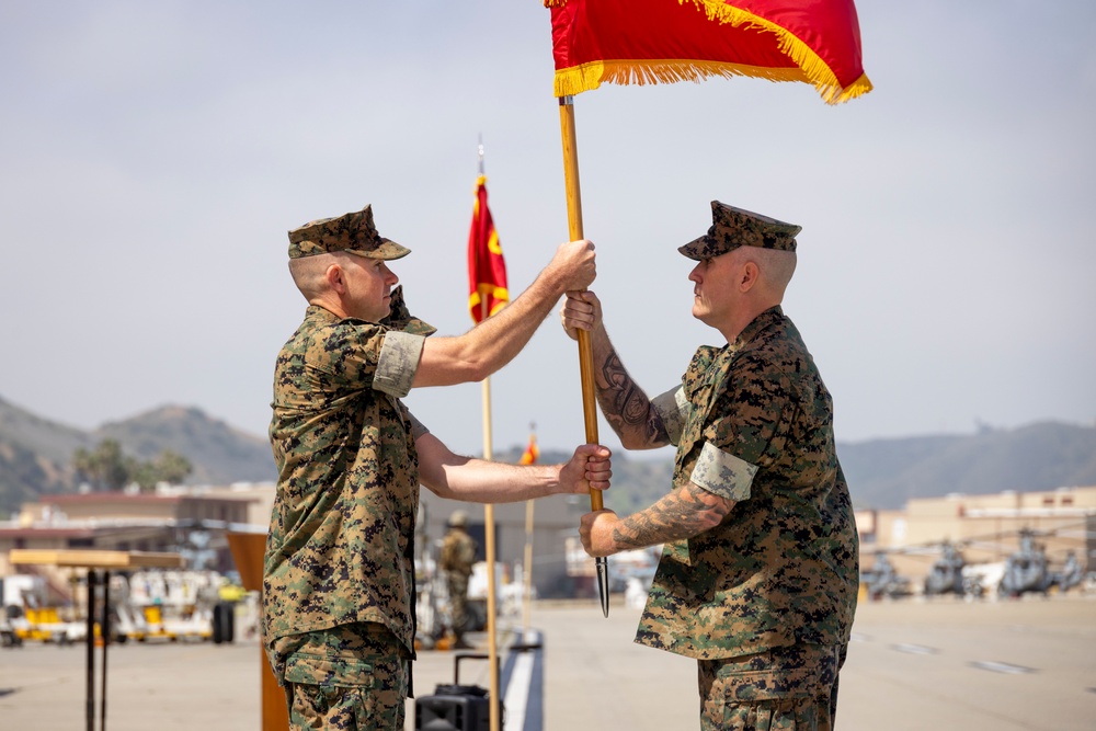 HMLA-267 Change of Command