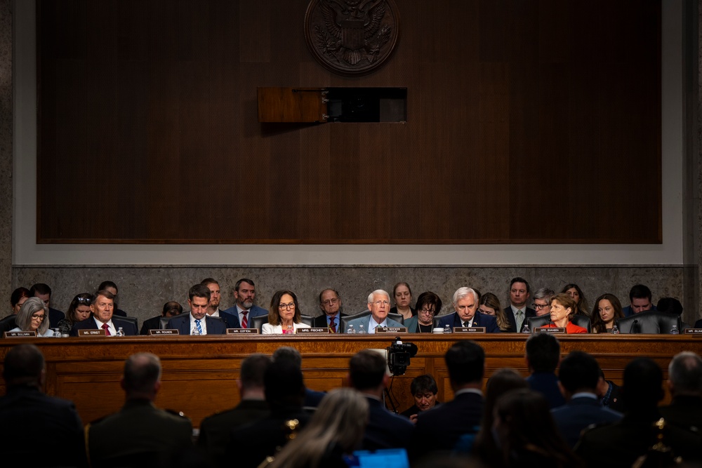 SD, CJCS, and SA to SD and PTDO USD (Comptroller)/CFO Testify at SASC Hearing
