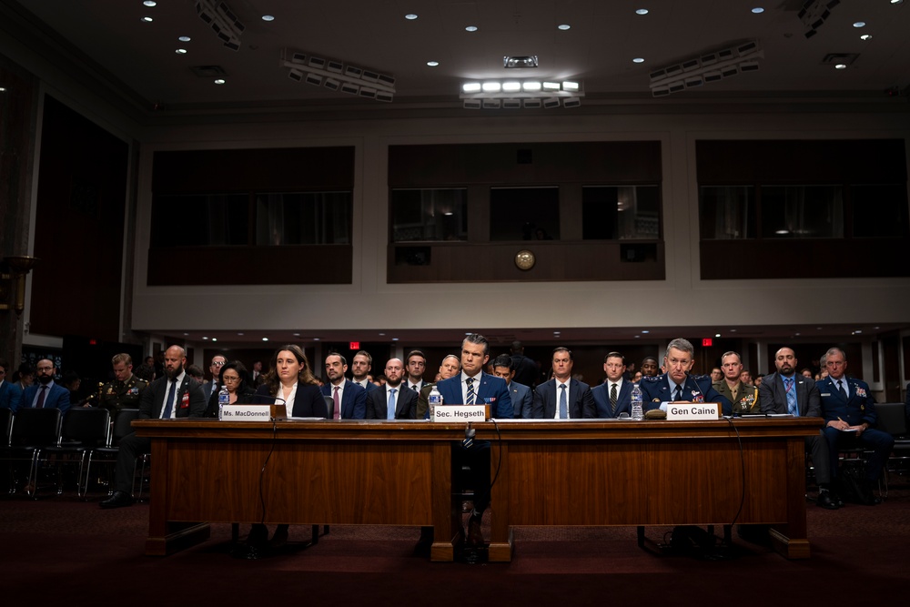SD, CJCS, and SA to SD and PTDO USD (Comptroller)/CFO Testify at SASC Hearing