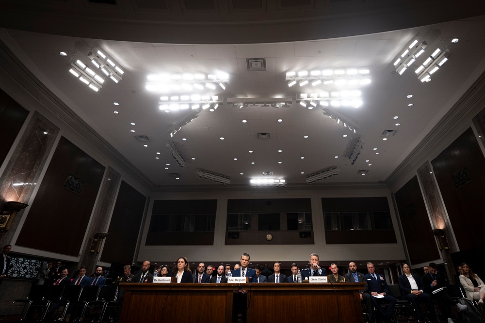 SD, CJCS, and SA to SD and PTDO USD (Comptroller)/CFO Testify at SASC Hearing