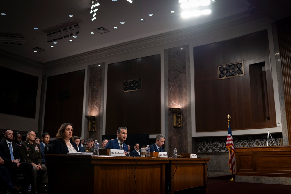 SD, CJCS, and SA to SD and PTDO USD (Comptroller)/CFO Testify at SASC Hearing
