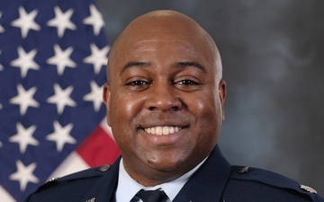 Official Photo of U.S. Air Force Lt. Col. Warren Stirgus