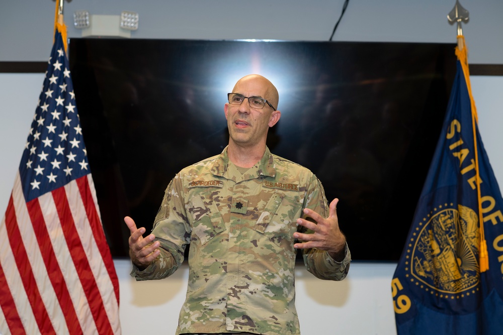 142nd MDG Welcomes New Commander