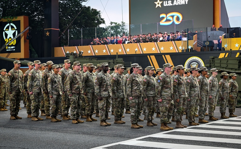 250th Army Birthday Parade