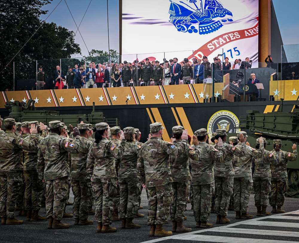 250th Army Birthday Parade