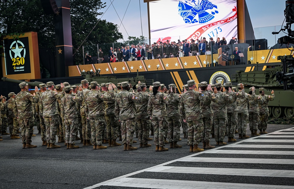 250th Army Birthday Parade