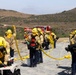 San Diego Firefighter Recruits conduct wildland firefighting training on MCAS San Diego Firefighter Recruits conduct wildland firefighting training on MCAS Miramar