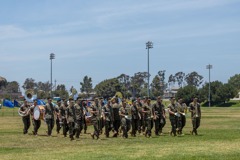 2nd Bn., 4th Marines holds change of command ceremony