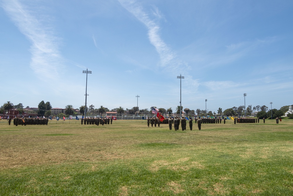 2nd Bn., 4th Marines holds change of command ceremony