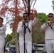 Navy Band Southwest’s 32nd Street Brass Band performs at Spreckels Park in Coronado, CA.