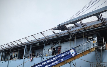 &quot;Nation's Battle Cry&quot; USS Pearl Harbor conducts NBVC Port Call
