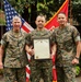 Master Gunnery Sgt. Richard E. Weiss Frocking Ceremony