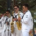 Navy Band Southwest’s 32nd Street Brass Band performs at Spreckels Park in Coronado, CA.