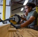U.S. Marines with Distribution Management Instruction Company practice methods of preservation