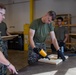 U.S. Marines with Distribution Management Instruction Company practice methods of preservation