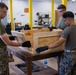 U.S. Marines with Distribution Management Instruction Company practice methods of preservation