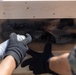 U.S. Marines with Distribution Management Instruction Company practice methods of preservation