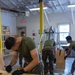 U.S. Marines with Distribution Management Instruction Company practice methods of preservation
