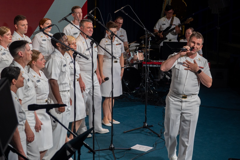 Navy Band Concert at Burke Theater, Navy Memorial, Washington, D.C.