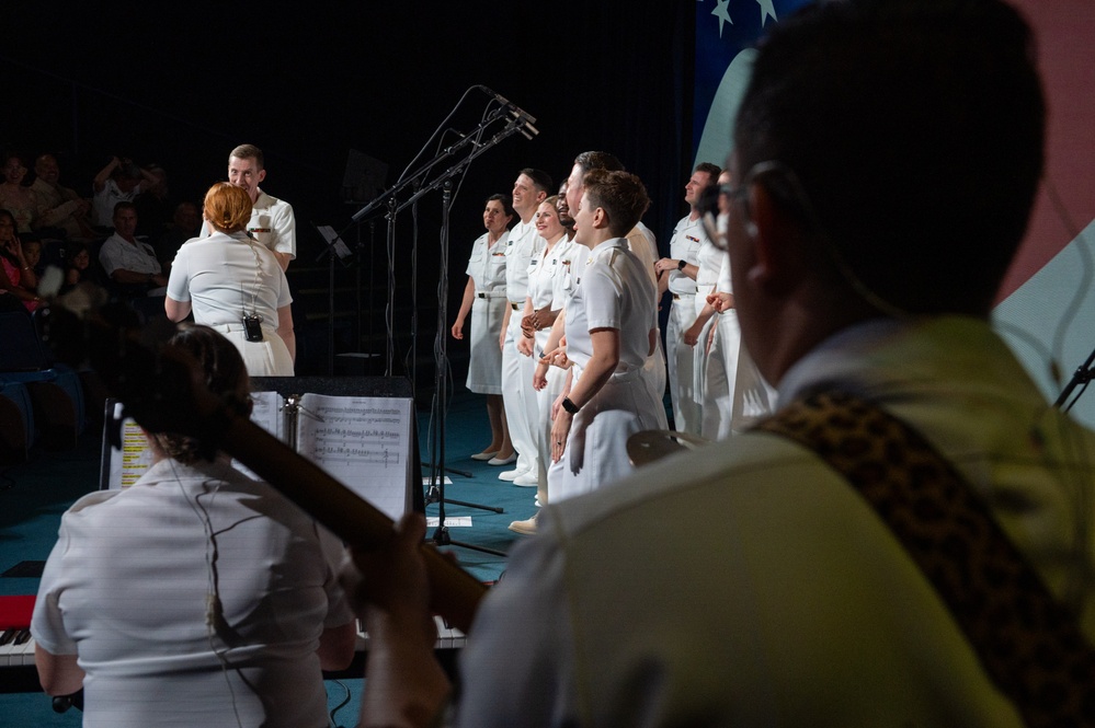 Navy Band Concert at Burke Theater, Navy Memorial, Washington, D.C.