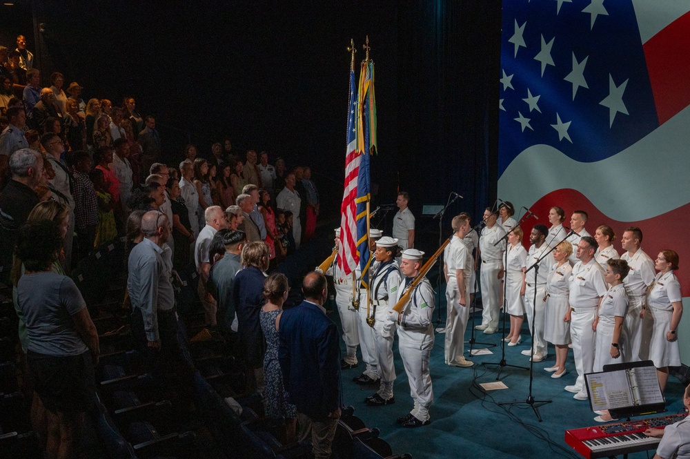 Navy Band Concert at Burke Theater, Navy Memorial, Washington, D.C.