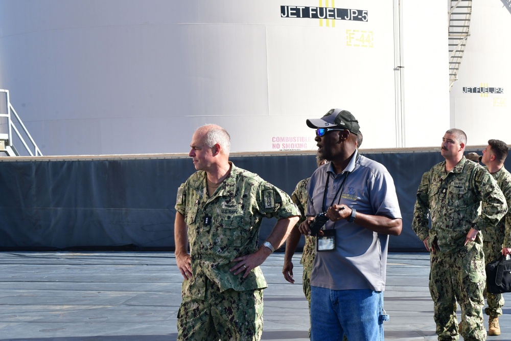 CNIC Visits NAS Jacksonville