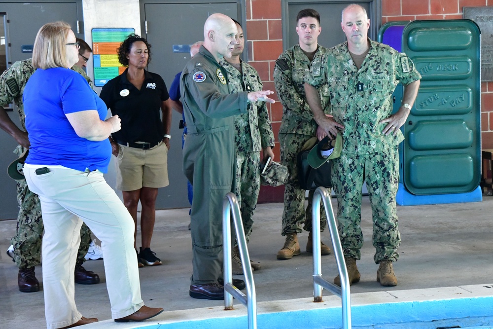 CNIC Visits NAS Jacksonville