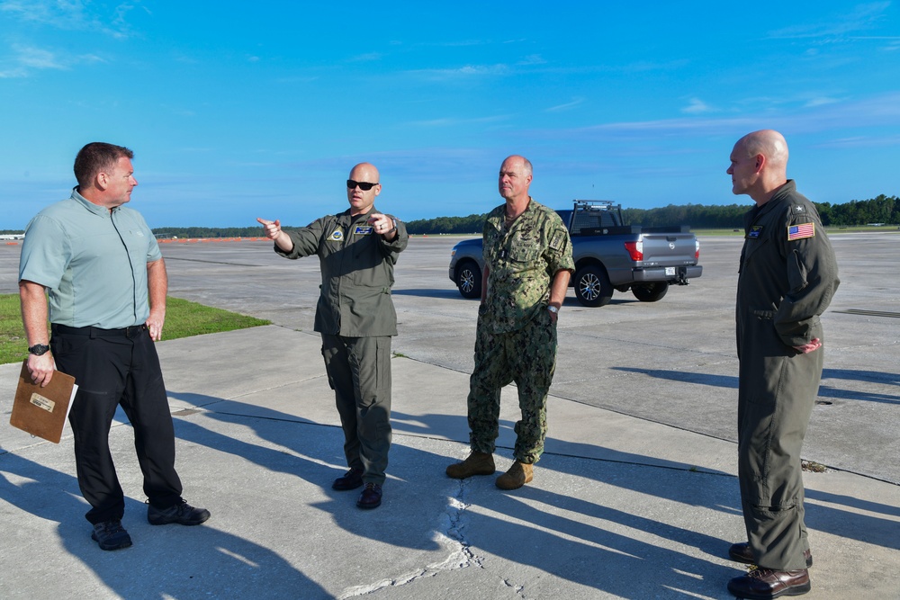 CNIC Visits NAS Jacksonville
