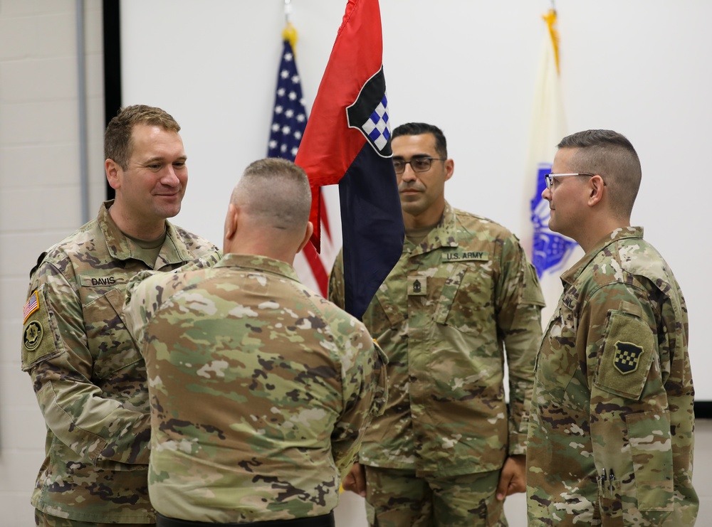 Army Reserve detachment welcomes new commander