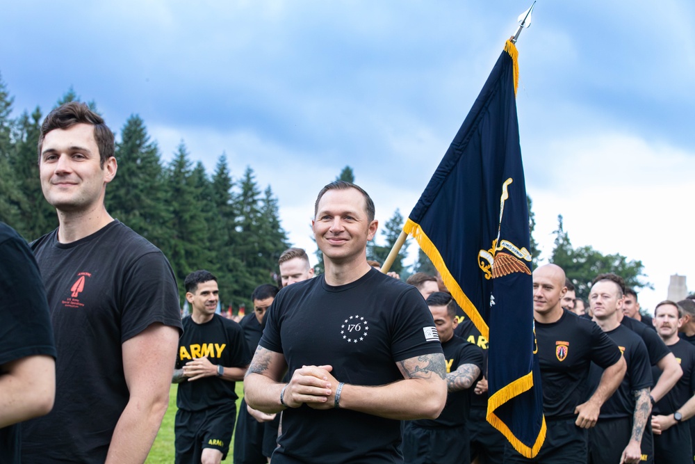 I Corps Heritage Run 2025